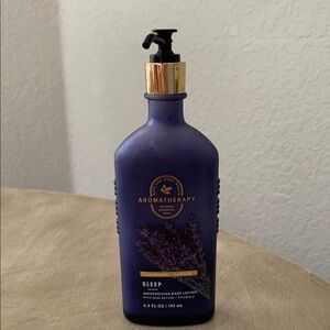 Bath & Body Works Sleep Aromatherapy Lotion 6.5 (Glass Bottle) Lavender-Vanilla